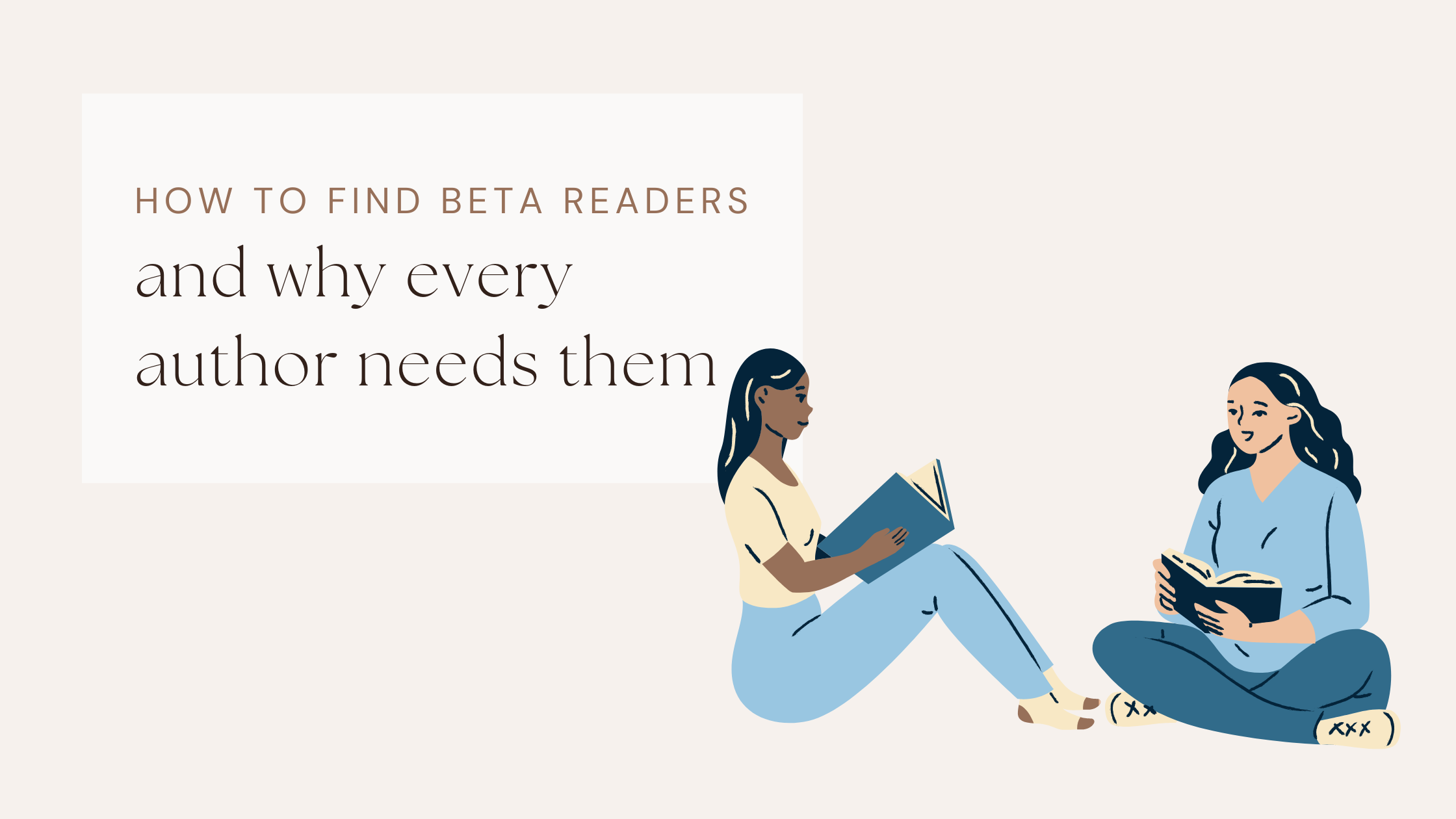 Two women siting next to each other with books.
